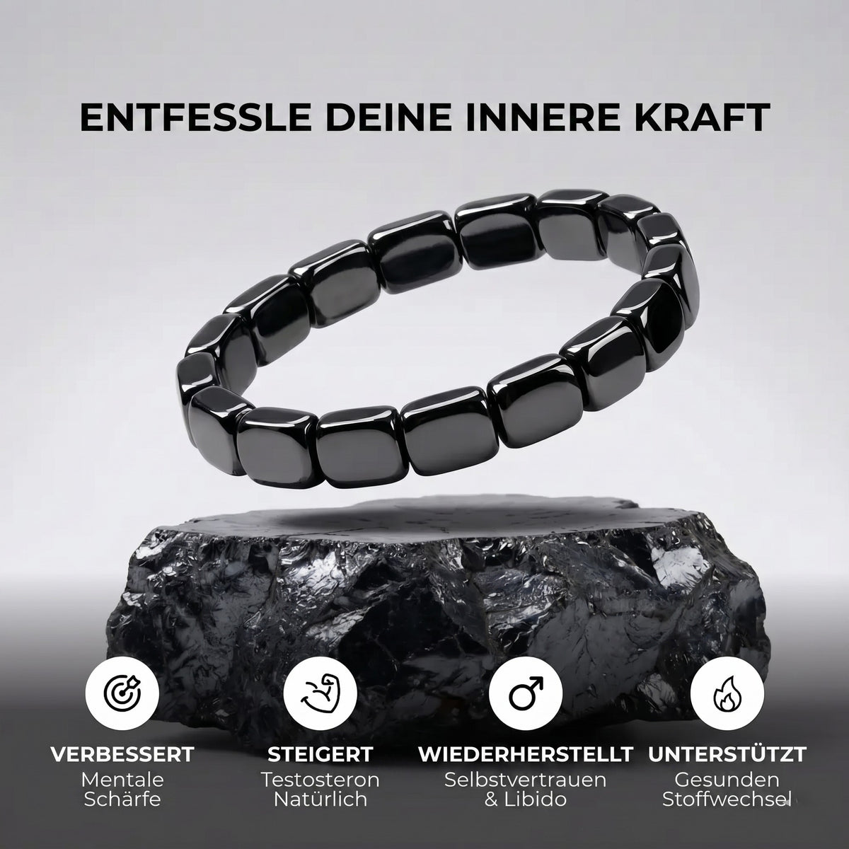 Hematiet armband